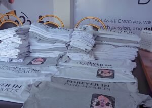 Custom printed T-shirt by LAskill Printing