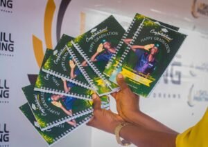 Customized graduation jotter printed by LAskill Printing